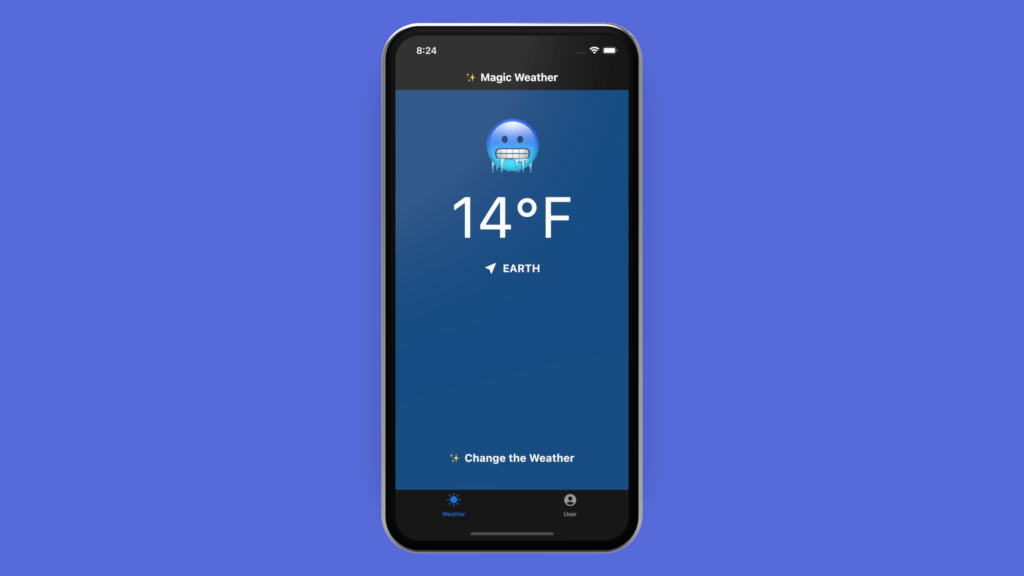 Magic Weather sample flutter app