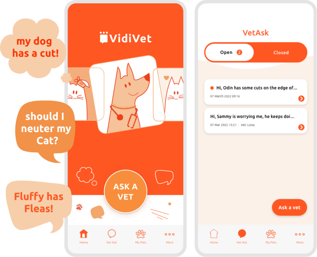 VidiVet app